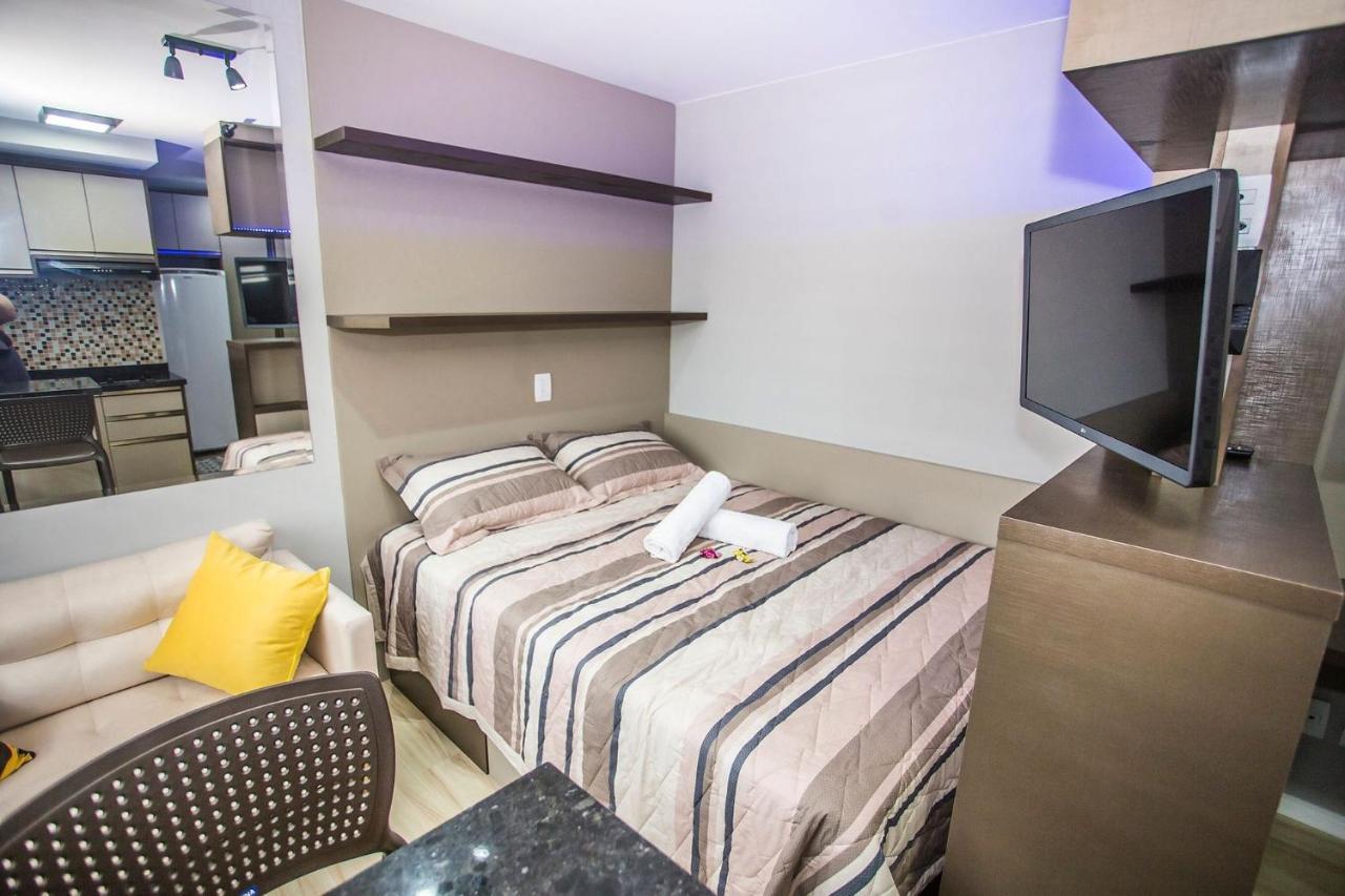 Studio Completo Com Escritorio - All1218 Curitiba Eksteriør bilde