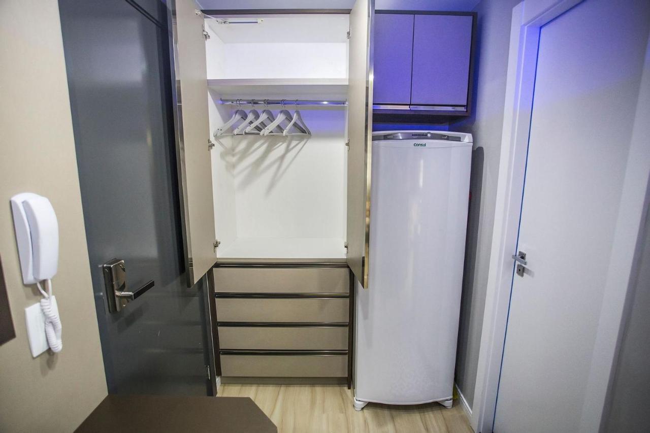 Studio Completo Com Escritorio - All1218 Curitiba Eksteriør bilde